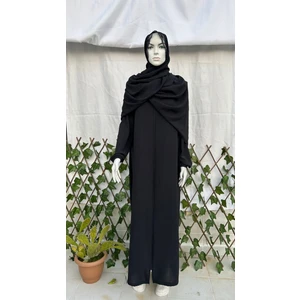 Giz Giyim Fermuarlı Namaz Elbisesi