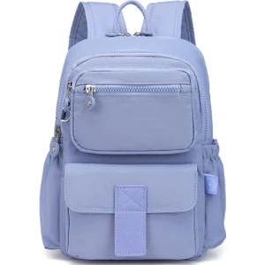 Smart Bags Krinkıl Kumaş Su Geçirmez Kadın Sırt Çantası BC 3168 - Lila