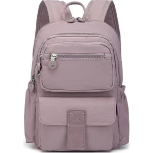 Smart Bags Krinkıl Kumaş Su Geçirmez Kadın Sırt Çantası BC 3168 - Ten