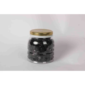 Ln Gurme Doğal Salamura Yağlı Siyah Zeytin 231-260 Kalibre 1 kg