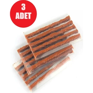 3 Adet 5'li Araç Motosiklet Lastik Tamir Fitili Lastik Onarım Için Yedek Fitil