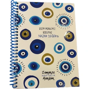 Konuşan Ajanda Zamansız Haftalık Ajandam