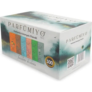 Karışık Kolonyalı Mendil 100'lü Kutu