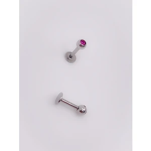 Cerrahi Çelik Piercing Zirkon 3mm Tek Taşlı Kıkırdak Helix Tragus Piercing (1adet)