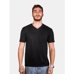 Unisex %100 Pamuk Standart Kesim V Yaka Kısa Kollu T-Shirt