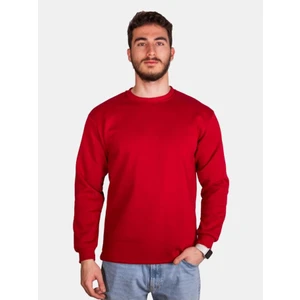 Unisex Üç Iplik Şardonlu Standart Kesim Sıfır Yaka Sweat