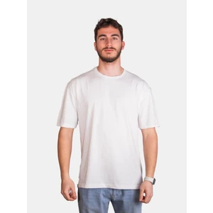 Unisex %100 Pamuk Oversize Sıfır Yaka Kısa Kollu T-Shirt