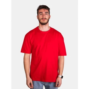 Unisex %100 Pamuk Oversize Sıfır Yaka Kısa Kollu T-Shirt