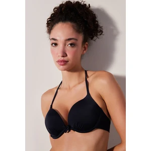 Pus Up Siyah Bikini Üstü