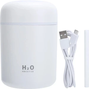 Keyfi Sepet 300 ml Ulrasonik Hava Nemlendirici Buhar Makinesi ve Aroma Difüzörü