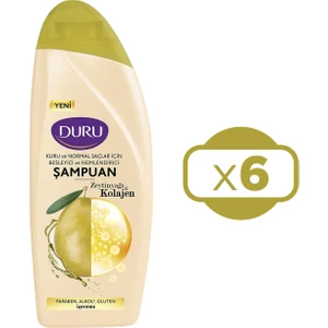 Zeytinyağı&kolajen Kuru ve Normal Saçlar Için Şampuan 6X500 ml
