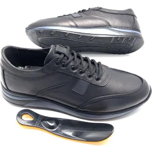 Umut Ayakkabı Büyük Numara  Deri Ortopedik Erkek Ayakkabı