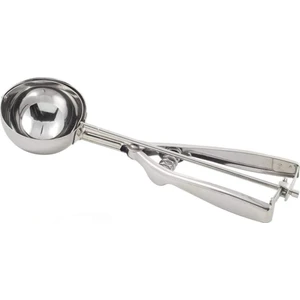 Dondurma Kurabiye Hamur Ölçü Kaşığı Servis Sunum Ölçüm Çelik Kaşık