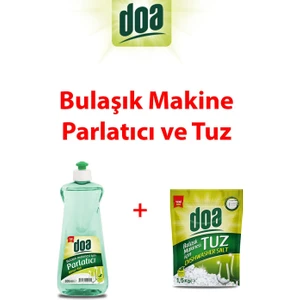 Bulaşık Makinesi Parlatıcı 500ML ve Tuz 1.5kg