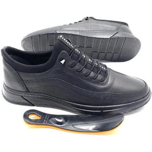 Umut Ayakkabı Büyük Numara  Deri Tam Ortopedik Erkek Ayakkabı