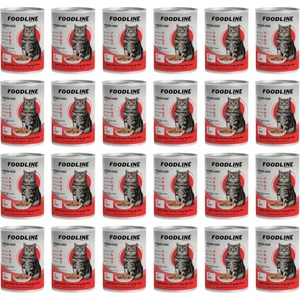 Kuzu Etli Yetişkin Kedi Konservesi 400 gr x 24 Adet