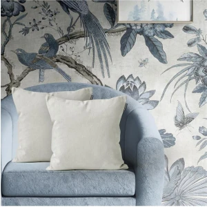 2'li Kadife Dokulu Kırlent Kılıfı Açık Krem