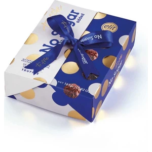 Elit Çikolata Şeker Ilavesiz Sütlü Bitter Truffle Kutu 165 gr Glutensiz