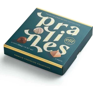 Elit Çikolata Premium Chocolate Collection Pralines Yeşil Kutu 104 gr Glutensiz