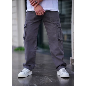 Tarz Cool Erkek Kargo Cep Baggy Pantolon