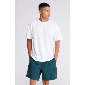 Tarz Cool Erkek Siyah %100 Pamuk Relaxed Rahat Kesim Bisiklet Yaka Kısa Kollu Tişört