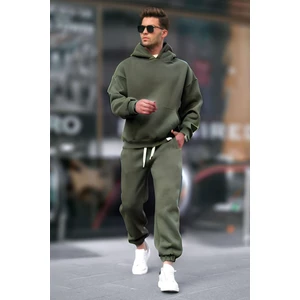 Erkek Oversize 3 Iplik Içi Pamuklu Eşofman Takımı