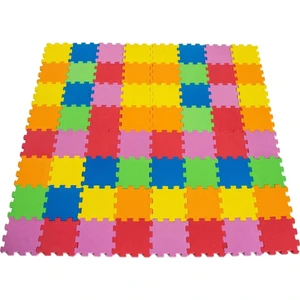 Eva Puzzle Oyun Matı Minder 7mm Düz Desensiz 12X12CM 64 Adet