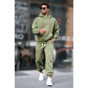 Erkek Oversize 3 Iplik Içi Pamuklu Eşofman Takımı