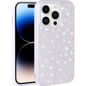 Apple iPhone 14 Pro Kılıf Parlak Taşlı Tasarım Zore Pırlanta Kapak