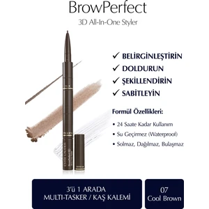 Estee Lauder Browperfect 3D All-In-One Styler Multı-Tasker Kaş Kalemi 7 Cool Brown