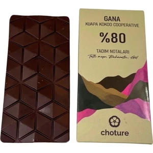 Gana Çikolata %80 Kakao 100 g.
