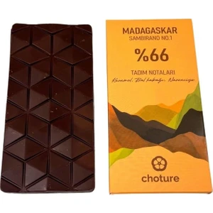 Madagaskar Çikolata %66 Kakao 100 g.