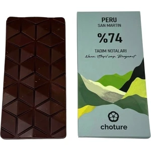 Peru Çikolata %74 Kakao 100 g.