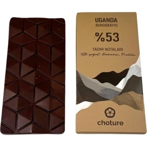 Uganda Çikolata %53 Kakao 100 g.