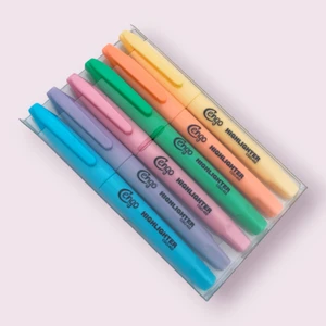 Pastel Highligter Kalem Seti 6 Lı