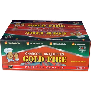 Gold Fire Pres Mangal Kömürü 10 kg