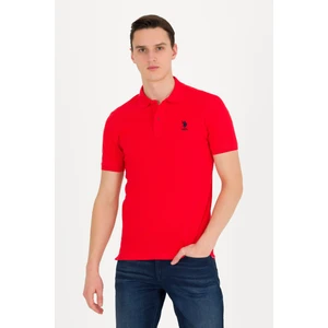 U.S. Polo Assn. Erkek Kırmızı Tişört Basic 50262969-VR030