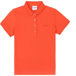 U.S. Polo Assn. Kız Çocuk Nar Çiçeği Tişört Basic 50288501-VR039