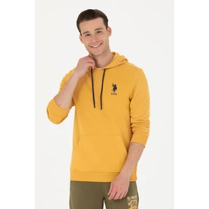 U.S. Polo Assn. Erkek Hardal Basic Sweatshirt 50269426-VR072