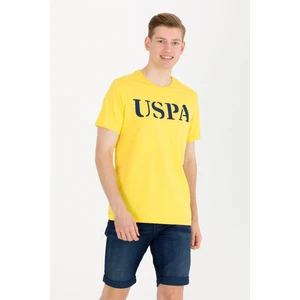 U.S. Polo Assn. Erkek Koyu Sarı Tişört Basic 50262976-VR094