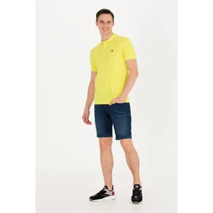 U.S. Polo Assn. Erkek Citron Tişört Basic 50262933-VR168