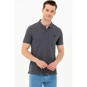 U.S. Polo Assn. Erkek Antrasit Tişört Basic 50263238-VR006