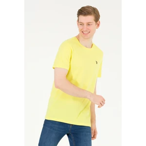 U.S. Polo Assn. Erkek Citron Tişört Basic 50262974-VR168