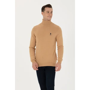 U.S. Polo Assn. Erkek Kum Melanj Kazak /Triko 50268935-VR123