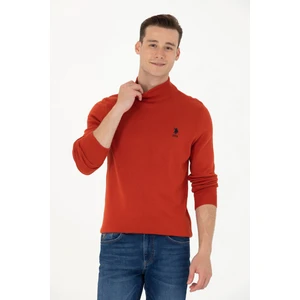 U.S. Polo Assn. Erkek Kiremit Kazak /Triko 50269007-VR031