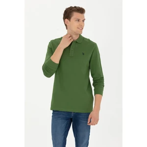 U.S. Polo Assn. Erkek Yeşil Sweatshirt 50269405-VR054