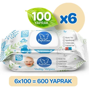 Baby Kokusuz Hypoalergenic Islak Bebek Havlusu Extra Kalın 600 Yaprak