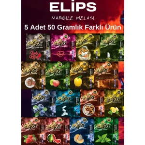 5 Adet 50 Gramlık Elips Nargile