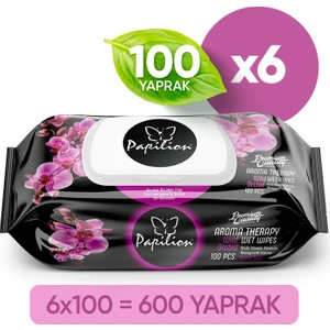 Premium Aroma Terapi Ekstra Soft Islak Havlu 100X6 - 600 Yaprak