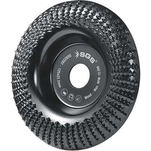 2280 Ahşap Işleme Diski 115 Mm. Avuç Taşlamalar Için Ahşap Törpü Diski Kavisli